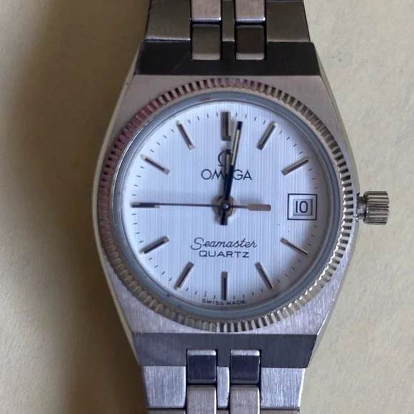 Authentic Omega Seamaster Quartz 1380 Vintage. All Stainless Steel Ladies Watch. Omega | Accessories | Authentic Vintage Omega Seamster  main image 4
